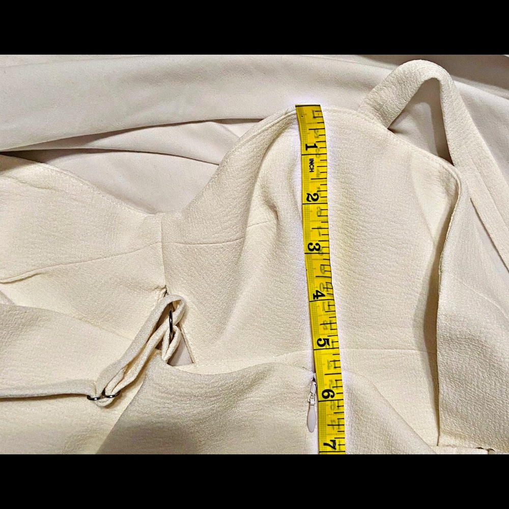 Dress the Population “Eve” White Midi Dress - Picture 3 of 11